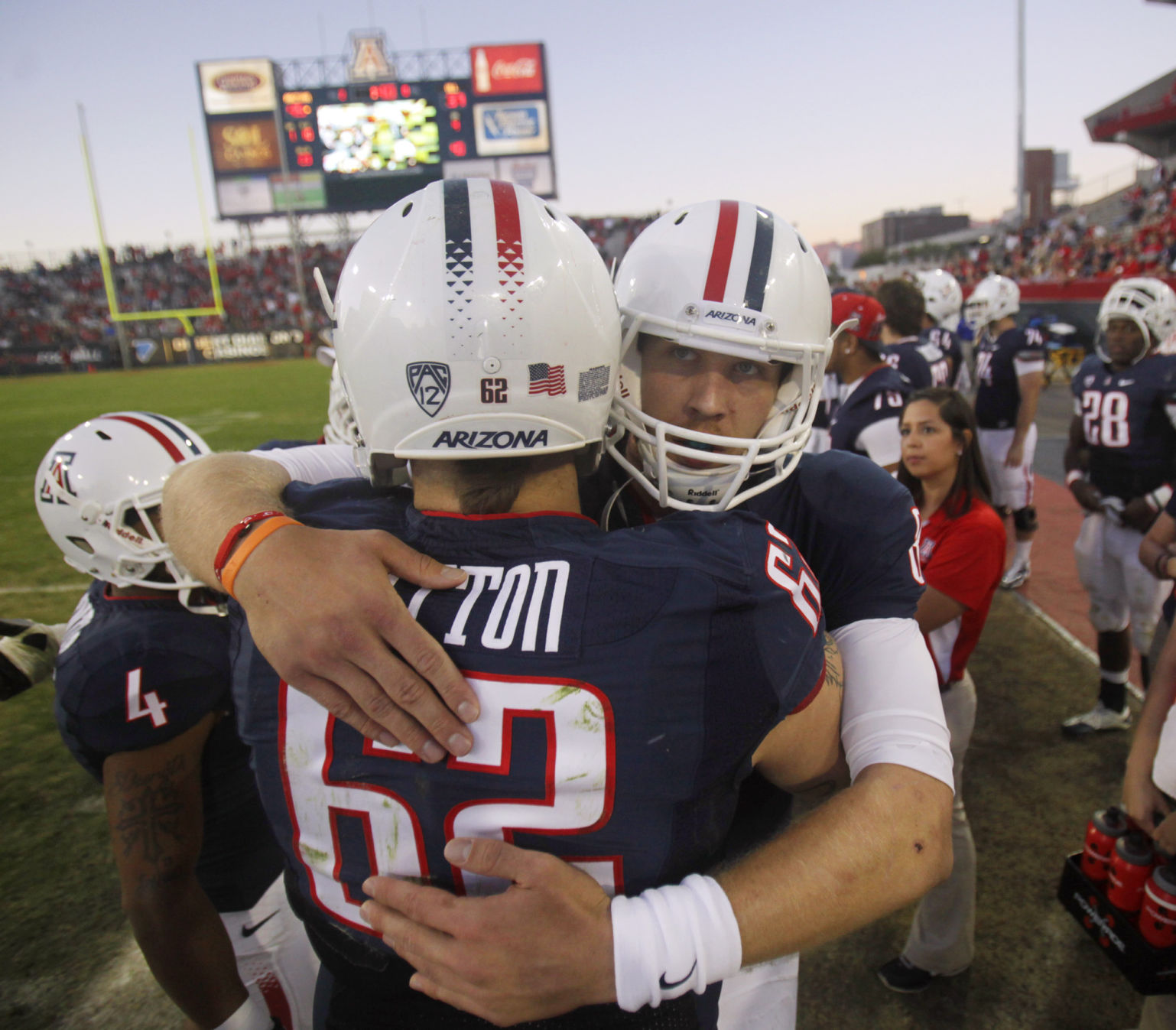 University of Arizona quarterback Nick Foles